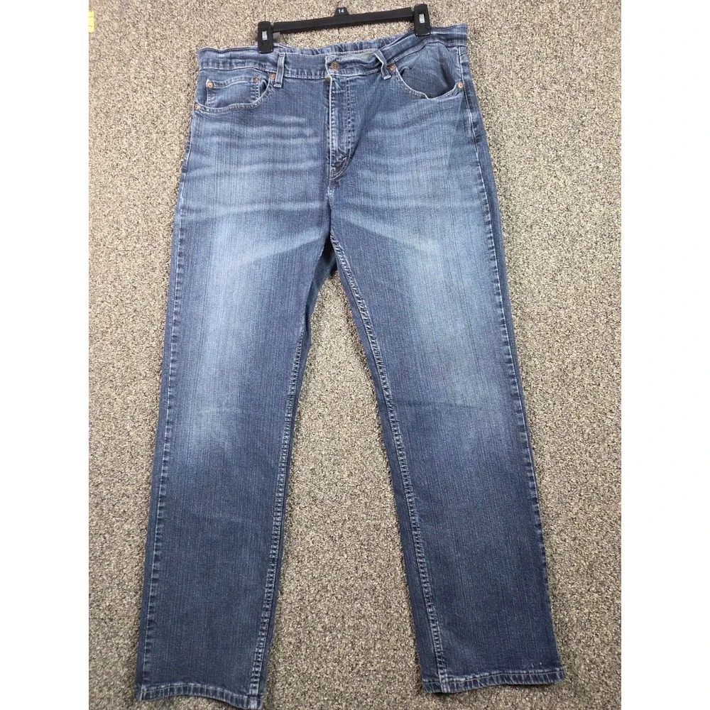 Levi's‎ 559 Relaxed Straight Jeans Mens 38x32 Blue Medium Wash Denim 00559-0457